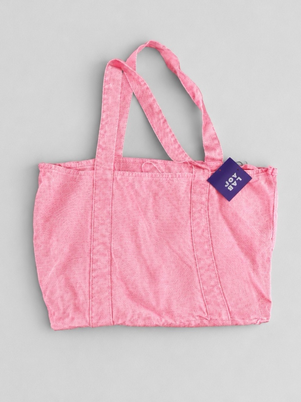 JoyLab Target Canvas Tote Bag Handbag Neon Pink NWT
